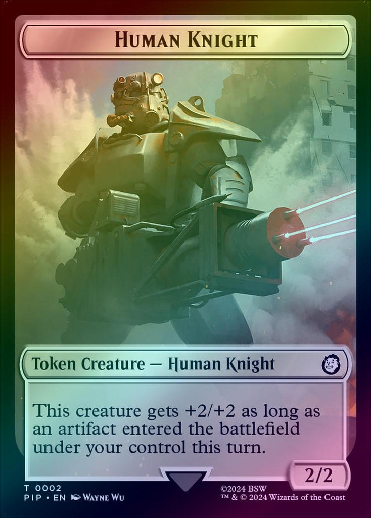 401 Games Canada - Human Knight Token (Foil) (TPIP)