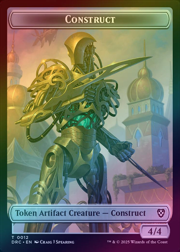Nalaar Aetherjet // Construct Token (Foil) (TDRC)
