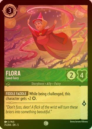 Flora (Good Fairy) - 75/204 - Common (Foil)