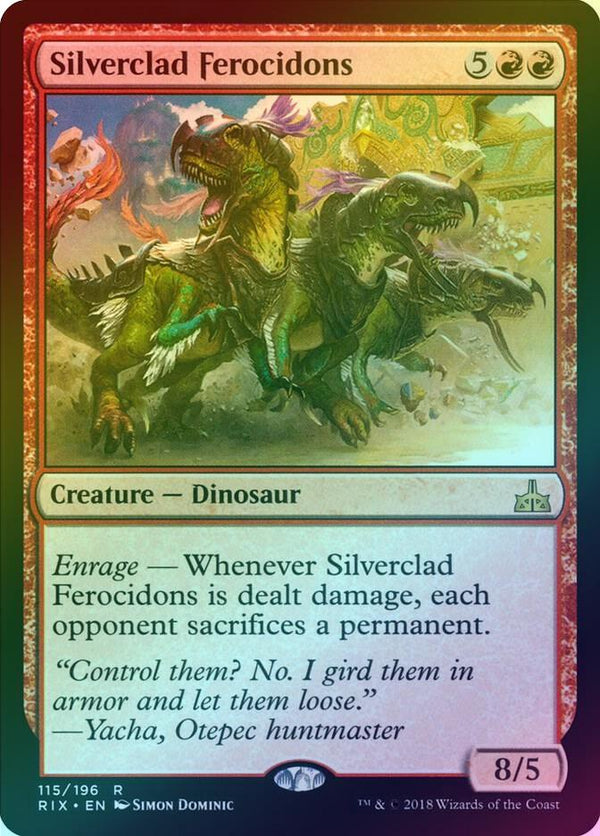 Silverclad Ferocidons (Foil) (RIX)