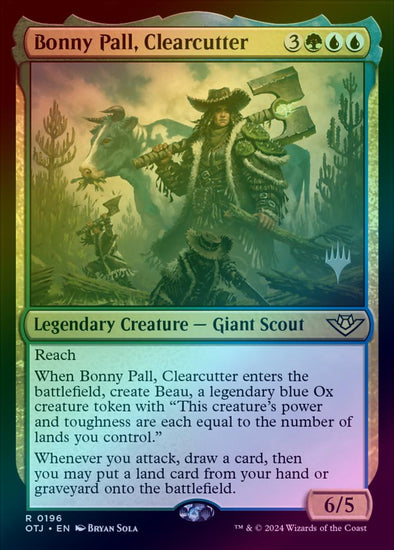 Bonny Pall, Clearcutter - Promo Pack (Foil) (POTJ)