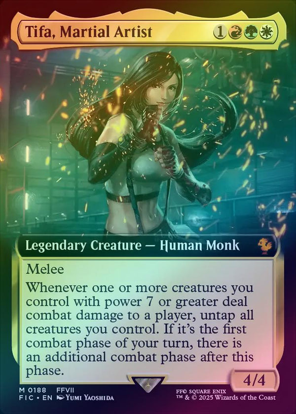 Tifa, Martial Artist - Extended Art (Foil) (FIC)