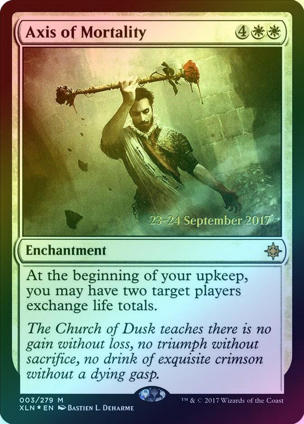 Axis of Mortality - Prerelease Promo (Foil) (PXLN)