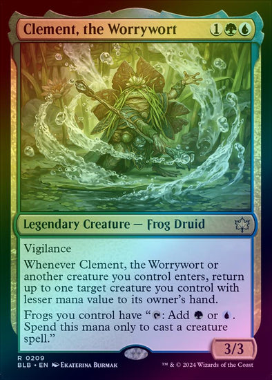 Clement, the Worrywort (Foil) (BLB)