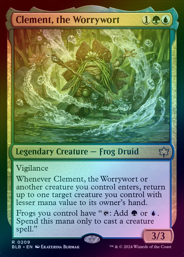 Clement, the Worrywort (Foil) (BLB)