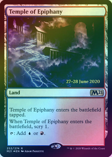 Temple of Epiphany - Prerelease Promo (Foil) (PM21)