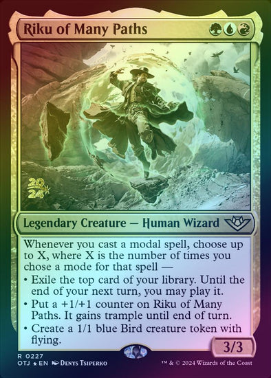 Riku of Many Paths - Prerelease Promo (Foil) (POTJ)