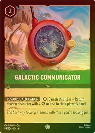 Galactic Communicator - 99/204 - Common (Foil)
