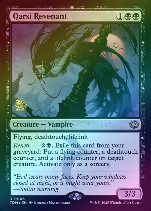 Qarsi Revenant - Prerelease Promo (Foil) (PTDM)