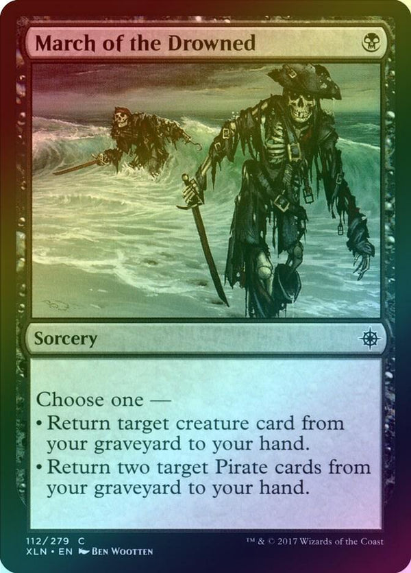March of the Drowned (Foil) (XLN)