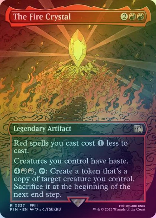 The Fire Crystal - Borderless (Foil) (FIN)