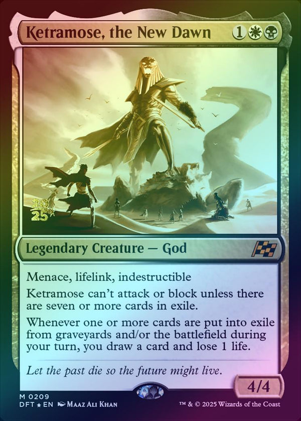 Ketramose, the New Dawn - Prerelease Promo (Foil) (PDFT)