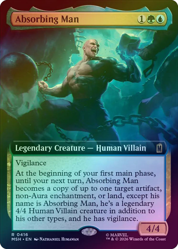 Absorbing Man - Extended Art (Foil) (MSH) (Pre-Order)