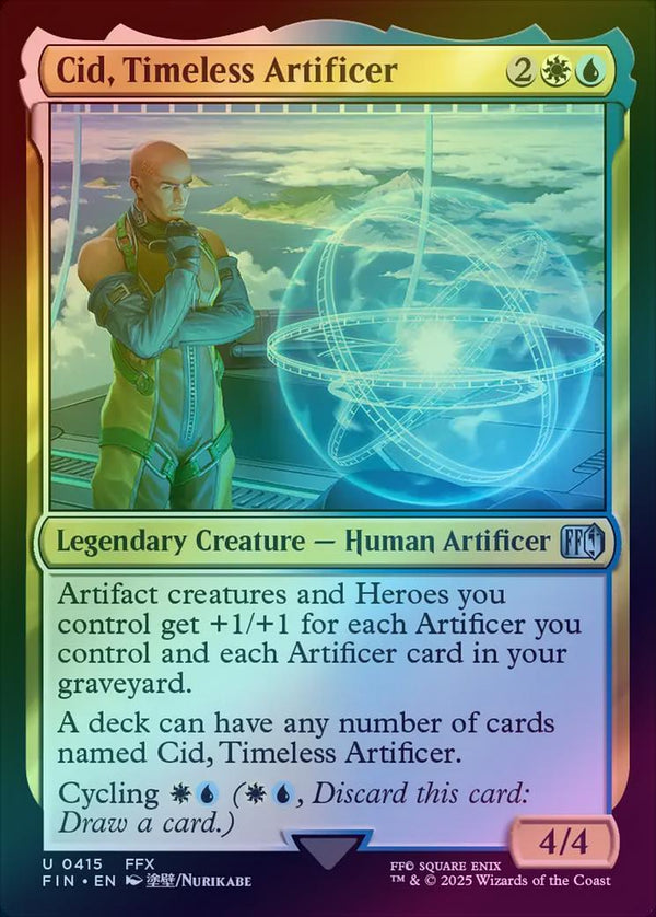 Cid, Timeless Artificer (415) (Foil) (FIN)