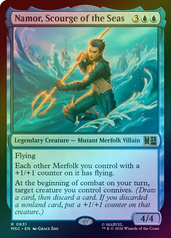 Namor, Scourge of the Seas (Foil) (MSC)