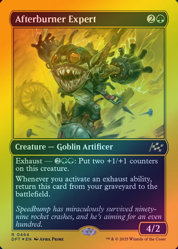 Afterburner Expert (First-Place Foil) (DFT)