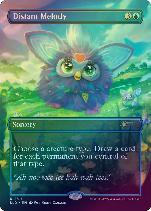 Distant Melody - FURBY: DOO-AY NOO LAH (Rainbow Foil) (SLD)