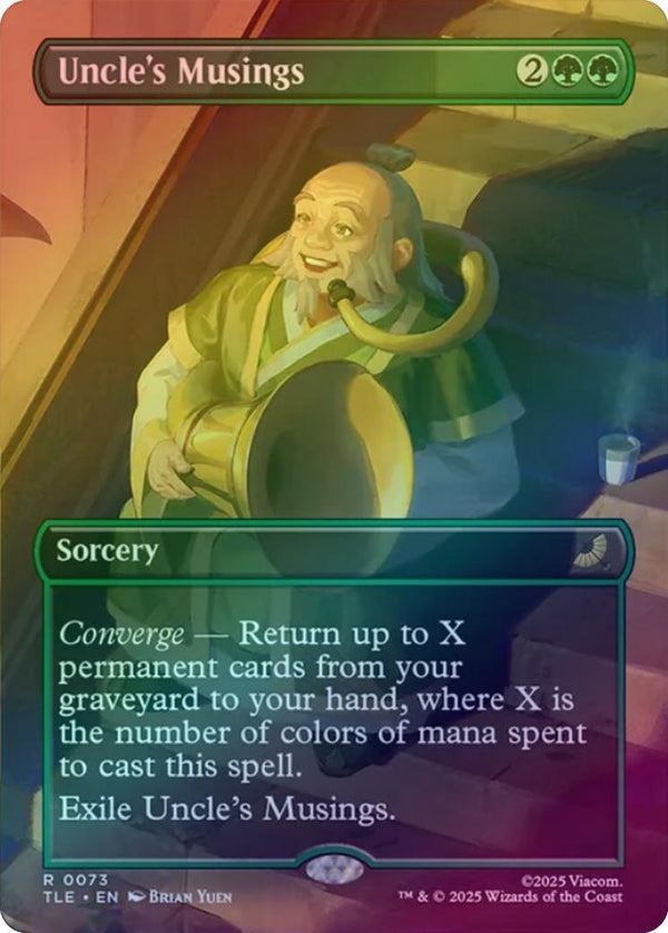 Uncle's Musings - Borderless Scene (Foil) (TLE)