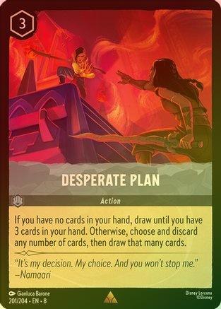 Desperate Plan - 201/204 - Rare (Foil)