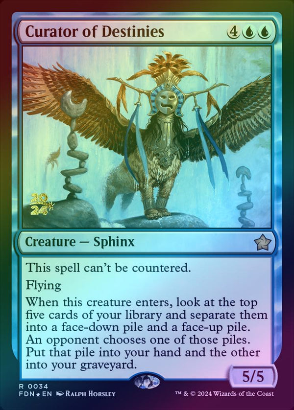Curator of Destinies - Prerelease Promo (Foil) (PFDN)