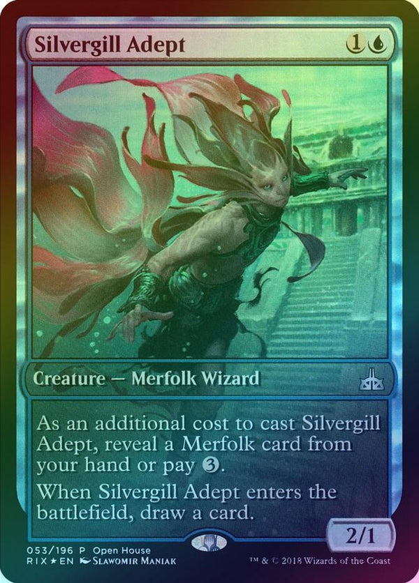 Silvergill Adept - Open House Promo (Foil) (PRIX)