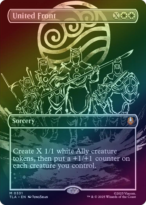 United Front - Borderless Battle Pose (Foil) (TLA)