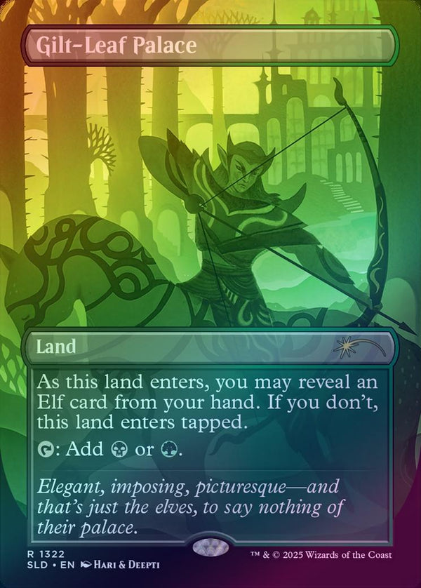 Gilt-Leaf Palace - Lorwyn Lightboxes (Rainbow Foil) (SLD)