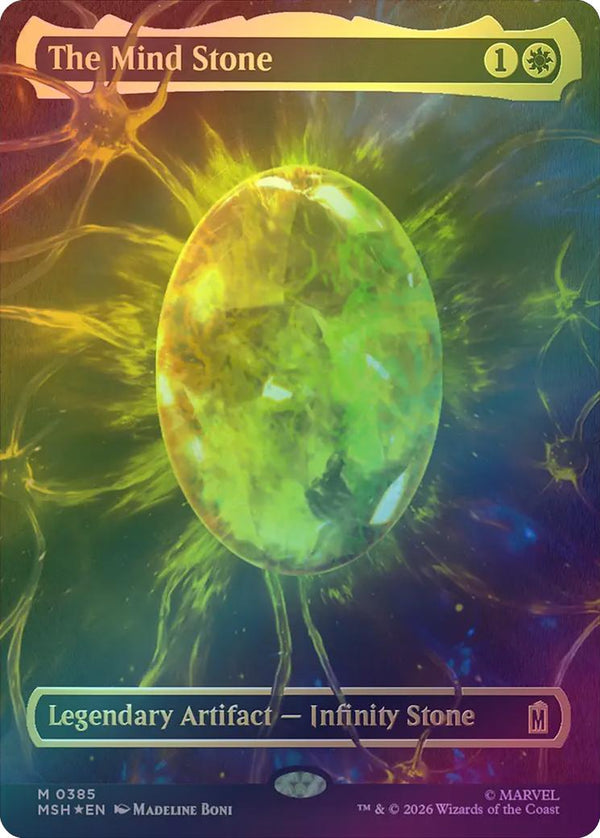 The Mind Stone - Borderless Headliner (385) (Cosmicfoil) (MSH)