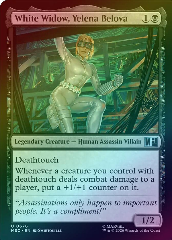 White Widow, Yelena Belova (Foil) (MSC)