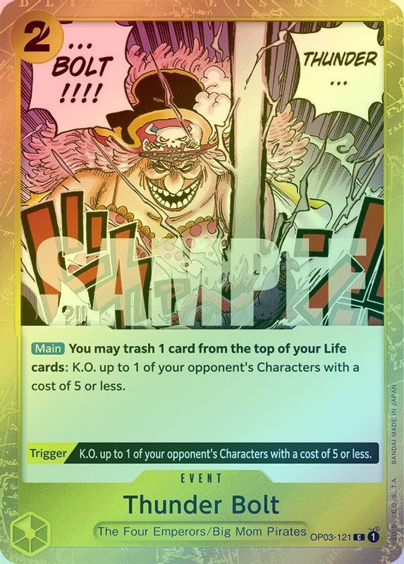 Thunder Bolt (Jolly Roger Foil) - OP03-121 - Common