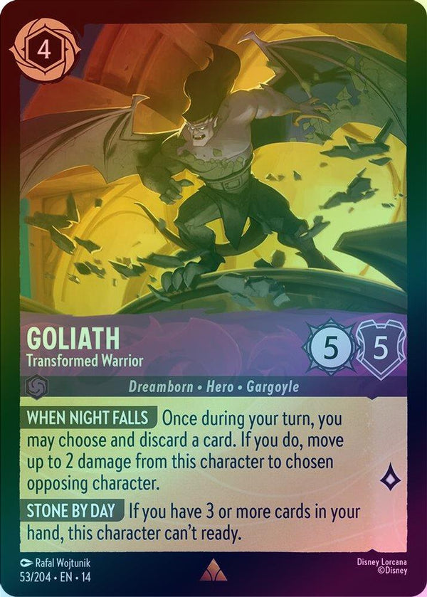 Goliath (Transformed Warrior) - 53/204 - Rare (Foil)