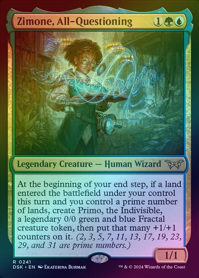 Zimone, All-Questioning (Foil) (DSK)