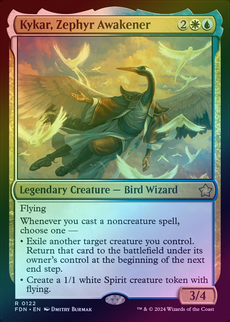 401 Games Canada Kykar, Zephyr Awakener (Foil) (FDN) (PreOrder)
