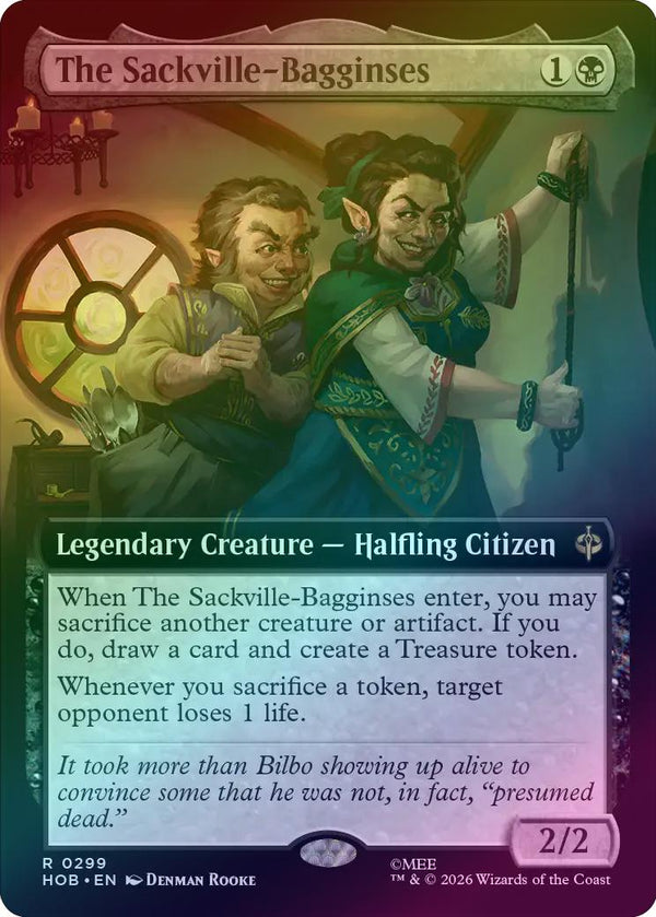 The Sackville-Bagginses - Extended Art (Foil) (HOB) (Pre-Order)