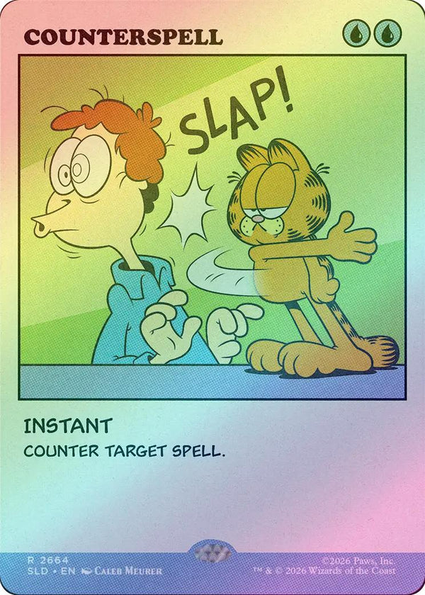 Counterspell - Garfield: As Intended (Foil) (SLD)