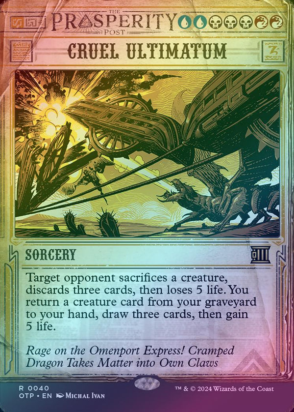 Cruel Ultimatum (Foil) (OTP)
