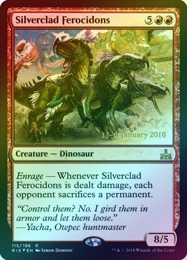 Silverclad Ferocidons - Prerelease Promo (Foil) (PRIX)