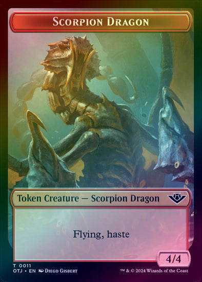 Scorpion Dragon Token (Foil) (TOTJ)