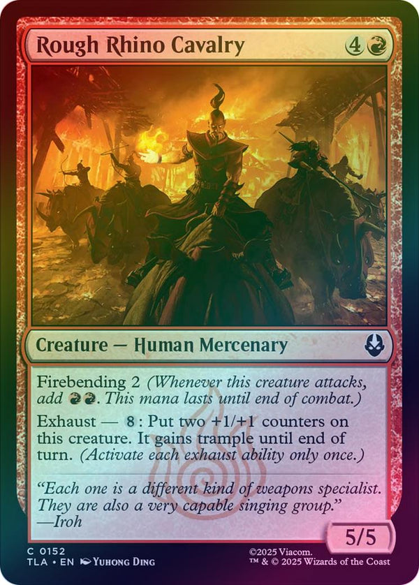 Rough Rhino Cavalry (Foil) (TLA)