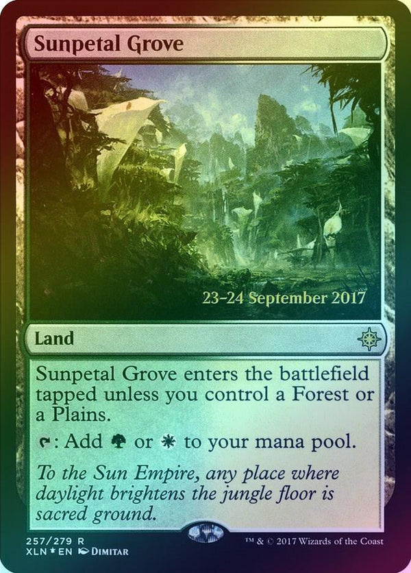 Sunpetal Grove - Prerelease Promo (Foil) (PXLN)