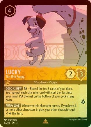 Lucky (The 15th Puppy) - 8/204 - Rare (Foil)