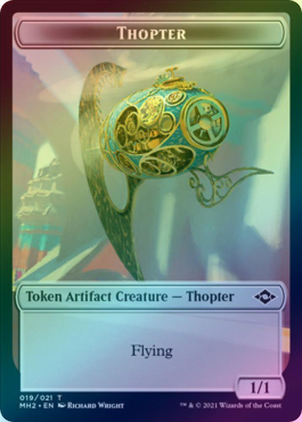 Food (017) // Thopter (Foil) (MH2 Token)
