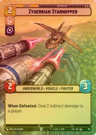 Zygerrian Starhopper (Hyperspace) - 917 - Common (Foil)