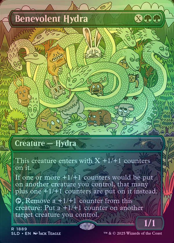 Benevolent Hydra - Featuring: Jack Teagle (Rainbow Foil) (SLD)