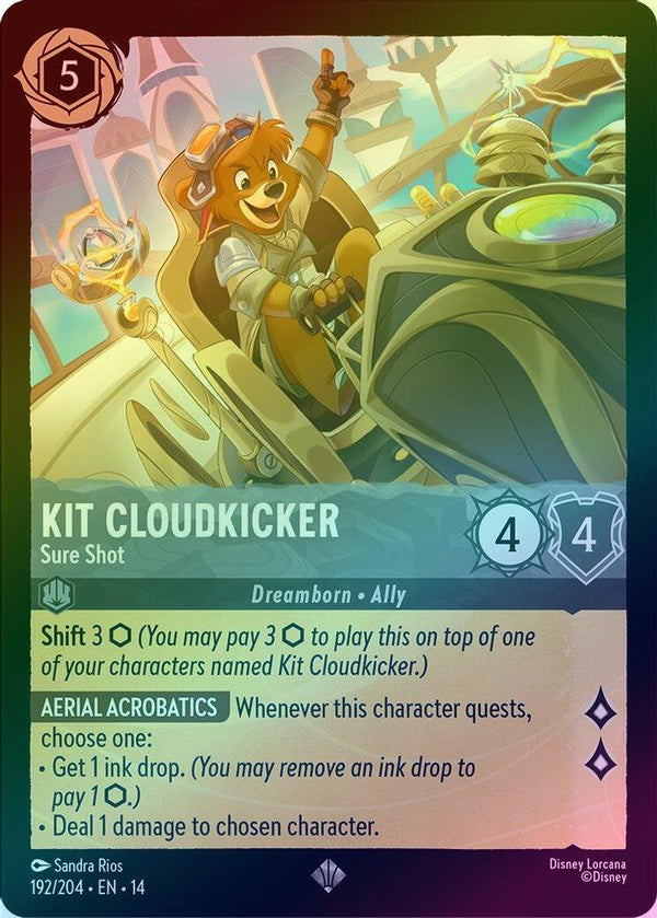 Kit Cloudkicker (Sure Shot) - 192/204 - Super Rare (Foil)