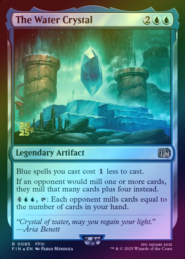 The Water Crystal - Prerelease Promo (Foil) (PFIN)