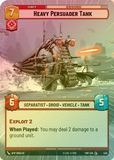Heavy Persuader Tank (Hyperspace) - 434 - Common (Foil)