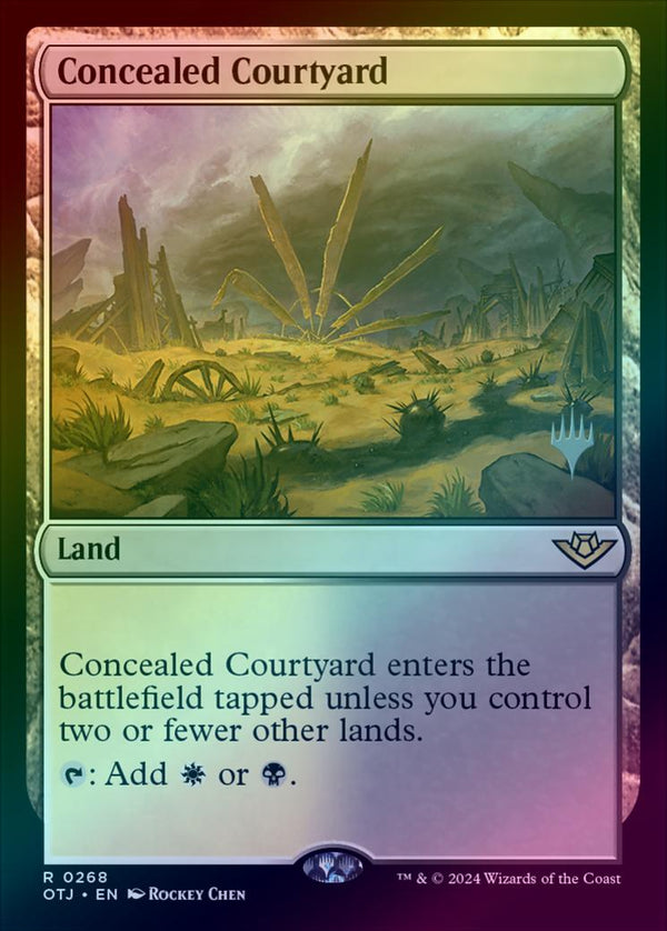 Concealed Courtyard - Promo Pack (Foil) (POTJ)