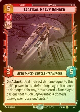 Tactical Heavy Bomber - 650 - Rare (Foil)