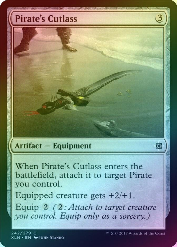 Pirate's Cutlass (Foil) (XLN)
